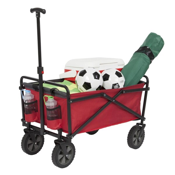 Tensiontension 3.6 cu. ft. Road Warrior Polyester Fabric Utility Cart TE1679483 - main